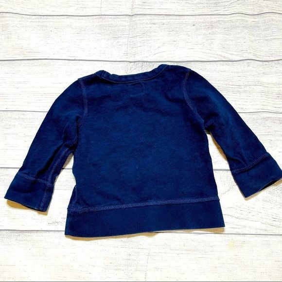 GAP Sweater Blue and Red “Free Hugs” | 18-24 month - Picture 3 of 6